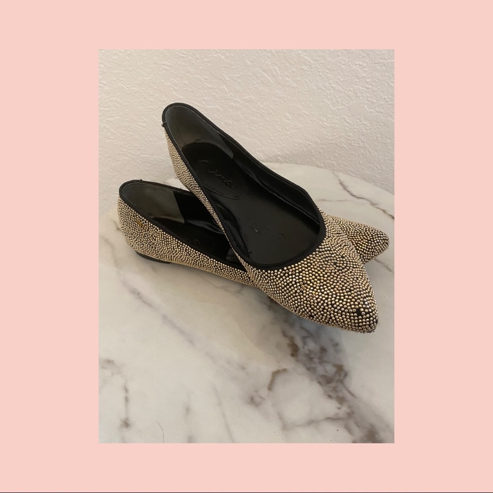 Nina- glitter ballet flat size 7